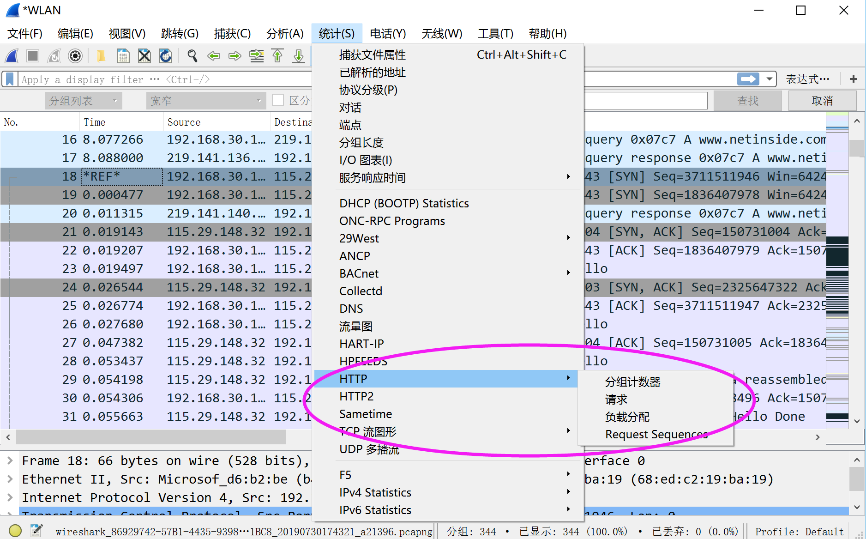 网深科技 NetInside 网络分析 Wireshark HTTP分析